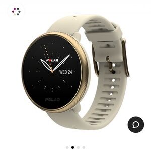 Polar Ignite 2 Gold and Champagne Smartwatch Activity Tracker